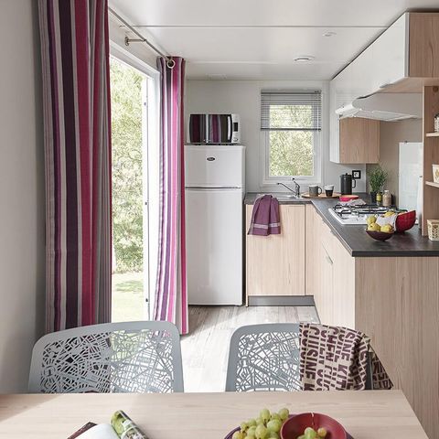 Mobile home 6 persons - PRESTA+ - 2 bedrooms - 30m² - TV - Air conditioning
