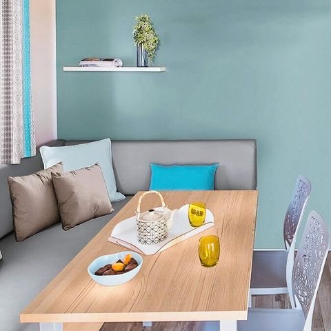 MOBILHOME 4 personnes - Mobil-Home Grand Confort 3 Pièces 4 Personnes + TV