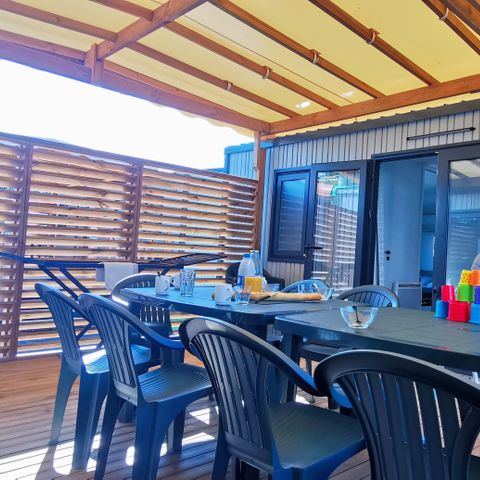 BUNGALOW 12 personnes - PRESTA+ Tribu 6 chambres 2sdb 60m² TV + clim