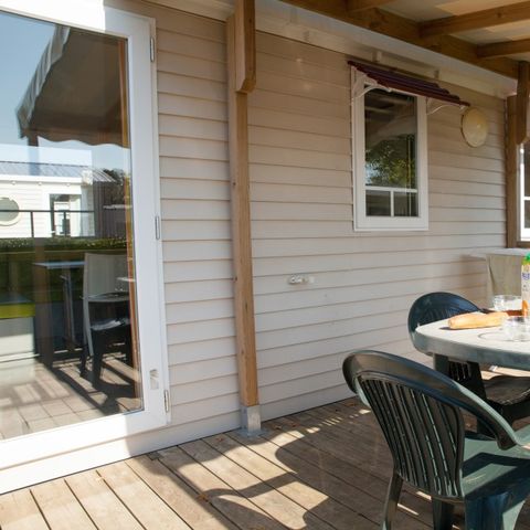 Stacaravan 8 personen - Stacaravan COMFORT 3 kamers 29m² - Stacaravan
