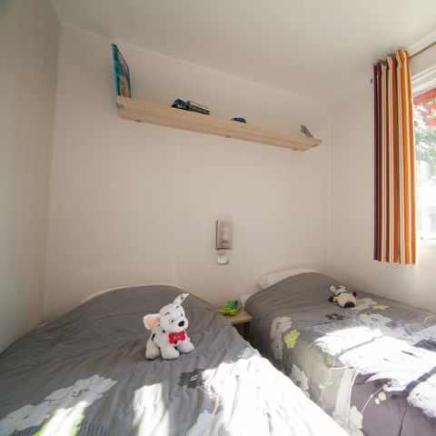 Stacaravan 8 personen - COMFORT - 3 kamers - 29m²