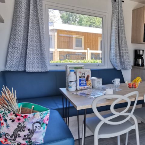 Mobile home 5 persons - PRESTA+Kids - 2 bedrooms - 29m² - TV - Air conditioning