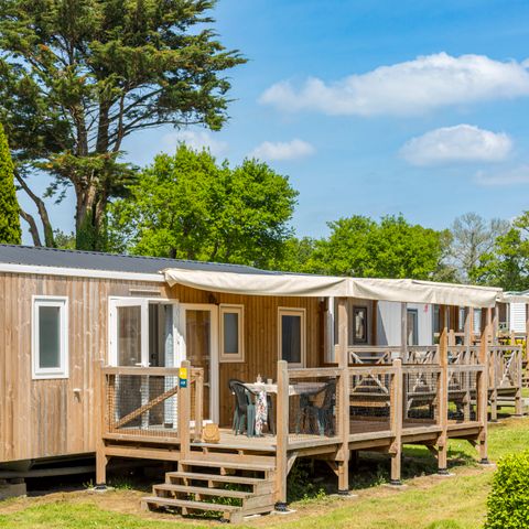 Mobile home 5 persons - PRESTA+Kids - 2 bedrooms - 29m² - TV - Air conditioning