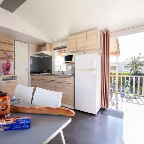 MOBILHOME 12 personnes - Presta+ Tribu 7 Pièces 12 Personnes Climatisé + TV