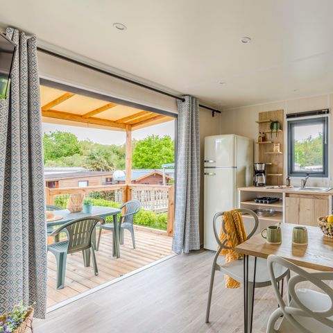Mobile home 4 persons - GRAND - CONFORT - 2 bedrooms - C 24m² - TV