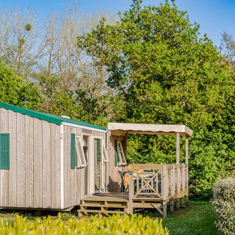 Stacaravan 7 personen - 3 slaapkamers voor 6/7 personen (inclusief 1 kind van 6 tot 10 jaar)