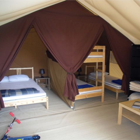 Glamping tent 6 persons - Safari, without sanitary facilities