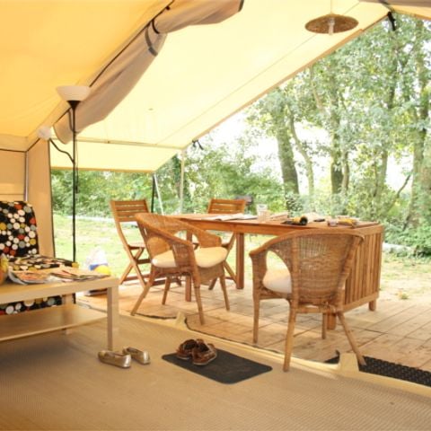 BUNGALOW DE LONA 6 personas - Safari, sin instalaciones sanitarias