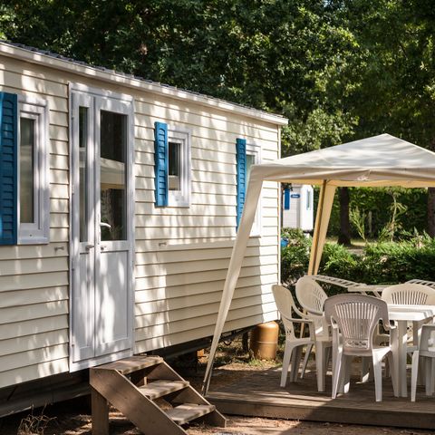 MOBILHOME 6 personas - Classic XL | 3 Dormitorios | 6 Pers. | Terraza individual