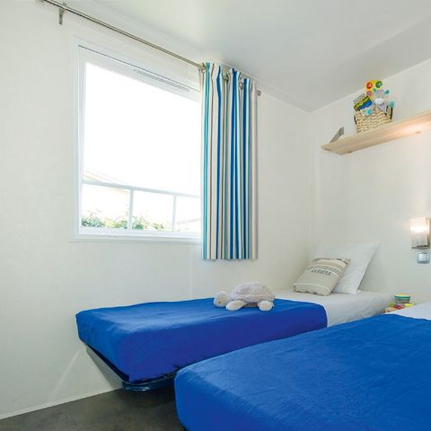 Mobile home 6 persons - Classic | 2 Bedrooms | 4/6 Pers. | Uncovered raised terrace