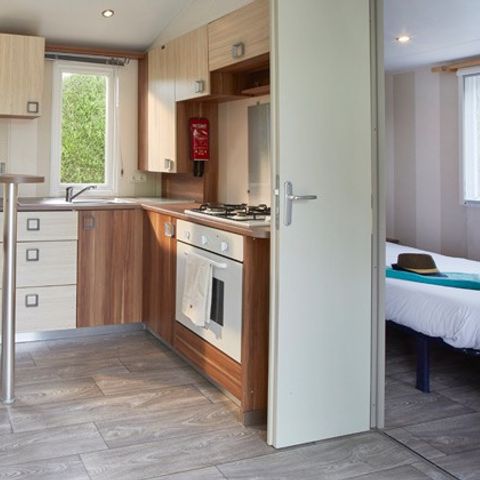 Mobile home 8 persons - Classic | 3 Bedrooms | 6/8 Pers. | Uncovered raised terrace