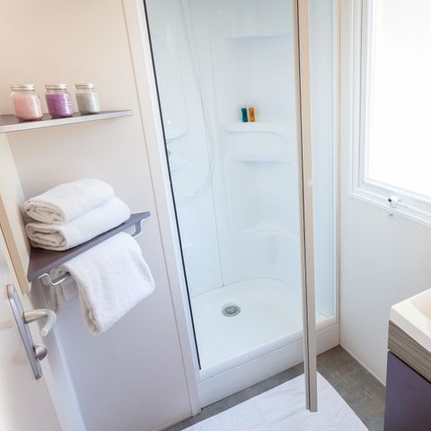 MOBILHOME 8 personas - Comfort XL | 3 Dormitorios | 6/8 Pers. | Terraza con ascensor, no cubierta