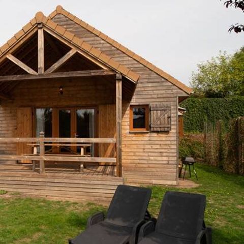 Chalet 7 persons - Lodge | Lodge Villa | 3 Bedrooms | 5/7 Pers. | Raised terrace | TV