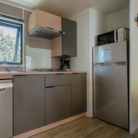 MOBILHOME 6 personas - Premium Azure | 3 Dormitorios | 6 Pers. | Terraza elevada