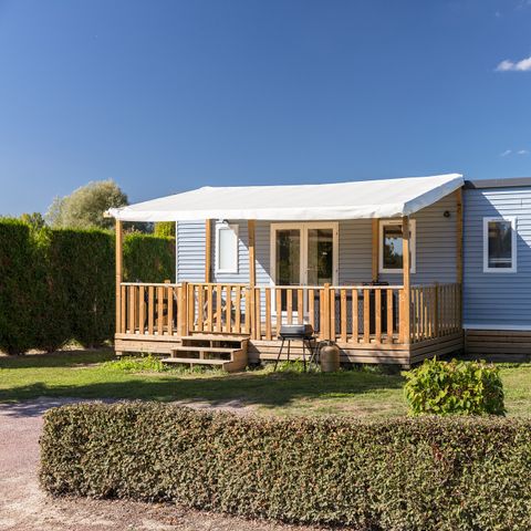 MOBILHOME 6 personas - Premium Azure | 3 Dormitorios | 6 Pers. | Terraza elevada