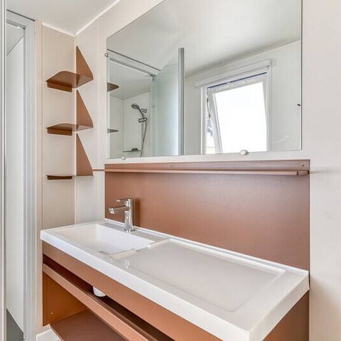 Mobile home 6 persons - Premium | 3 Bedrooms | 6 Pers | Terrace Lounge | Air conditioning | TV