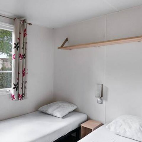 Mobile home 8 persons - Mobile-home | Comfort | 3 Bedrooms | 6/8 Pers. | Uncovered raised terrace
