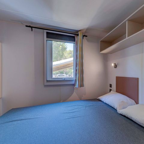 Mobile home 6 persons - Mobile-home | Comfort | 3 Bedrooms | 6 Pers. | Raised terrace | Air conditioning