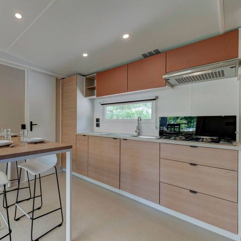 Mobile home 6 persons - Mobile home | Comfort | 3 Bedrooms | 6 Pers | Raised terrace | Air conditioning | TV