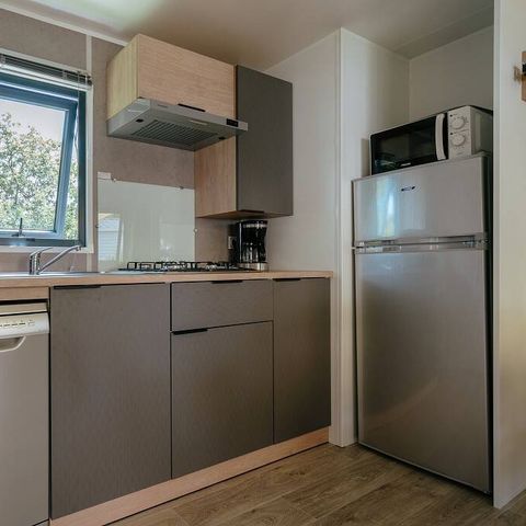 Mobile home 6 persons - Mobile-home | Premium | 3 Bedrooms | 6 Pers. | Raised terrace