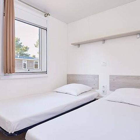Mobile home 6 persons - Mobile-home | Premium | 3 Bedrooms | 6 Pers. | Raised terrace