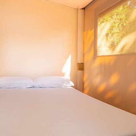 Canvas and wooden tent 5 persons - Eco Lodge | 2 Bedrooms | 4/5 People | No bathroom