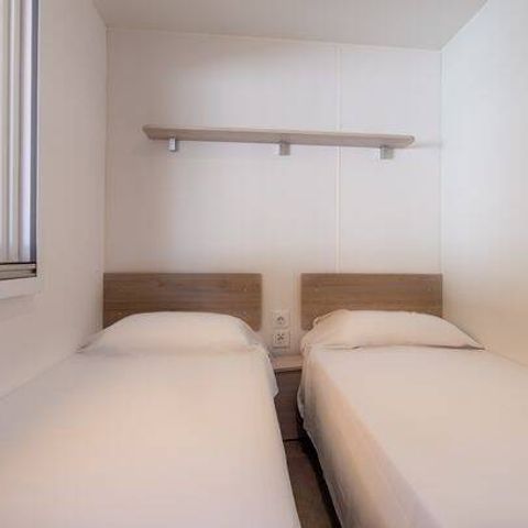 Mobile home 8 persons - Mobile-home | Comfort | 3 Bedrooms | 6/8 People | Uncovered raised terrace | 1 Bathroom | TV