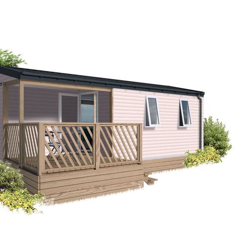 Stacaravan 4 personen - Gezellige 2 slaapkamers (2022)