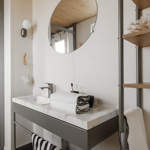 MOBILHOME 6 personas - PRIVILEGIO 3 dormitorios - 33m² superficie habitable