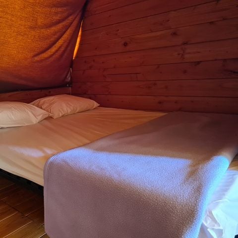 TENTE TOILE ET BOIS 4 personnes - Tipi - sans sanitaires