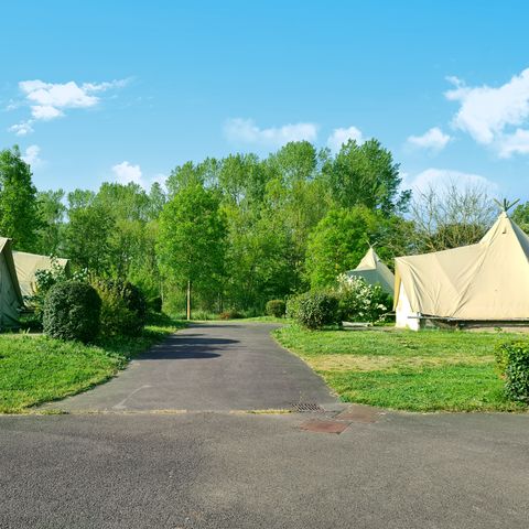 Tenda in tela e legno 2 persone - Tipi - senza servizi igienici