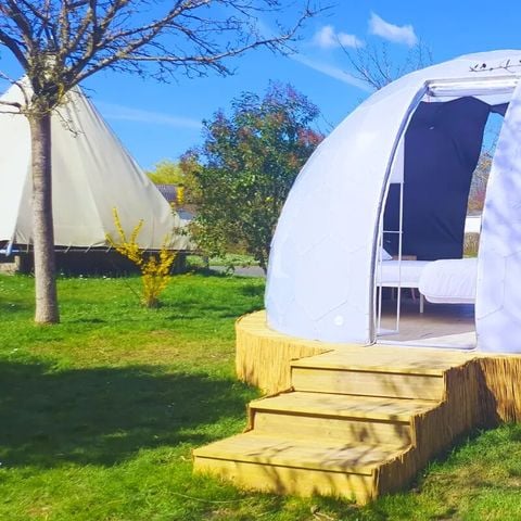 UNIEKE ACCOMMODATIE 2 personen - Koepel/Igloo Glamping