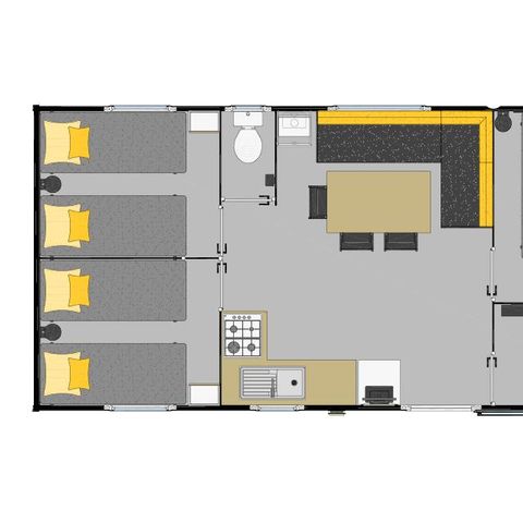 MOBILE HOME 7 people