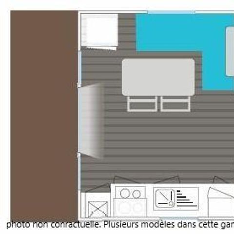 MOBILE HOME 4 people