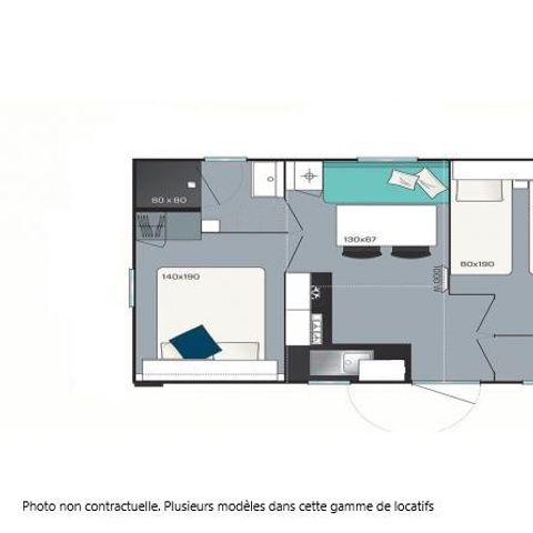 MOBILE HOME 4 people