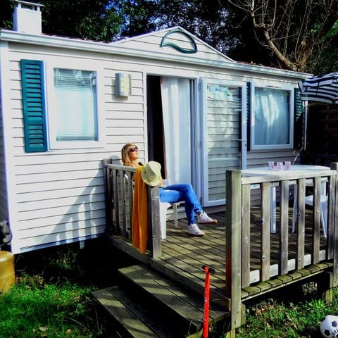 BUNGALOW 3 personnes - Mobile-home 1 chambre pour 2/3 personnes