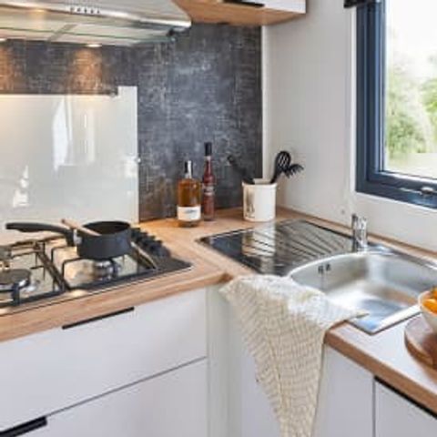 MOBILHOME 6 personnes - Elite 3 bedrooms + deck + A/C