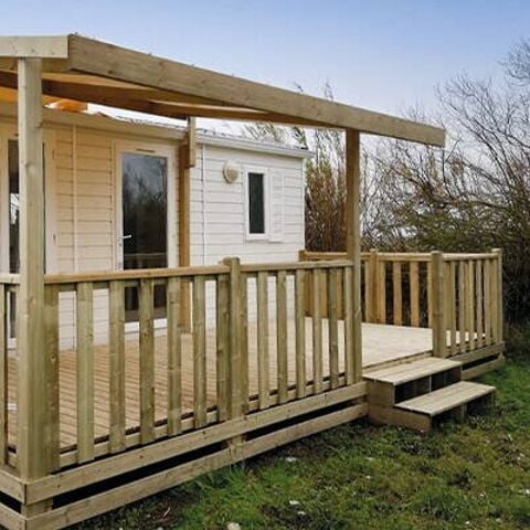 Mobilhome 4 personnes - Comfort | 2 Ch. | 4 Pers. | Terrasse surélevée