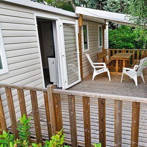 MOBILHOME 4 personnes - Comfort | 2 Ch. | 4 Pers. | Terrasse surélevée