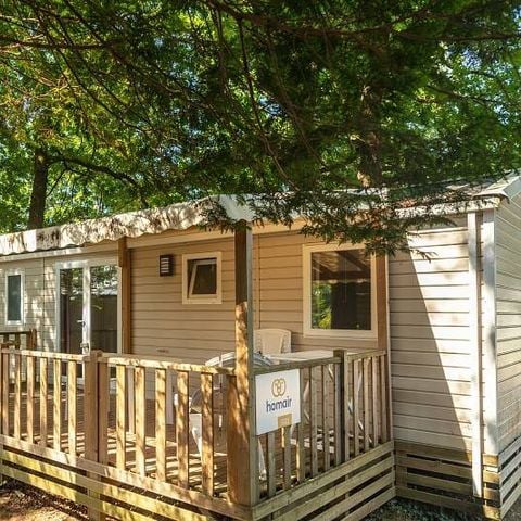 Stacaravan 6 personen - Comfort | 3 slaapkamers | 6 pers | Verhoogd terras | Airconditioning