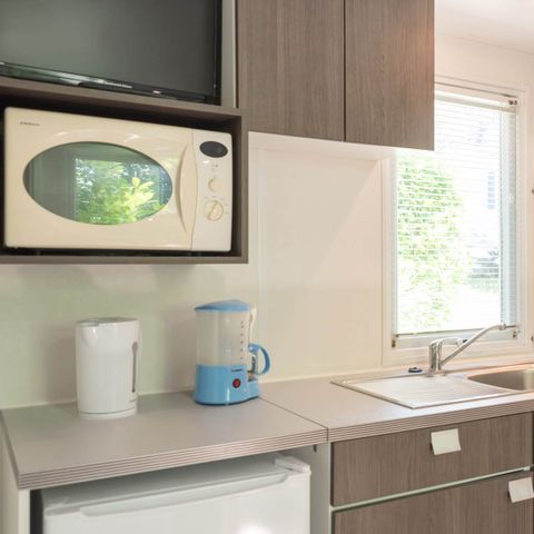 Mobile home 5 persons - Cottage Select Plus TV LV Clim Plancha - 2 bedrooms - 4/5 pers