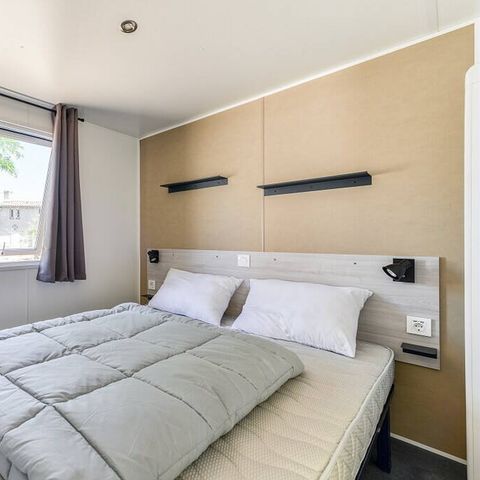 Mobilhome 4 personas - Mobil home | Premium | 2 Dormitorios | 4 Pers | Terraza elevada | Aire acondicionado | TV