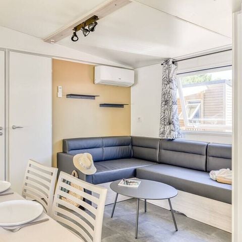 Mobilhome 4 personnes - Mobil-home | Premium | 2 Ch. | 4 Pers. | Terrasse surélevée | Clim. | TV