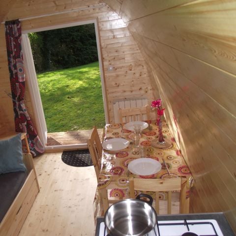 Uniek 3 personen - POD CABIN
