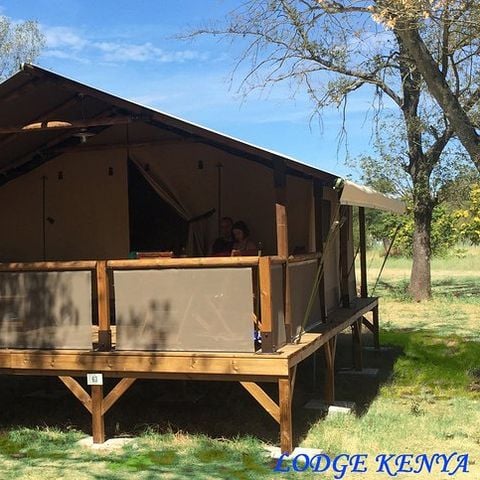 Safarizelt 5 personen - Kenia Lodge 34 (ohne Sanitäranlagen)