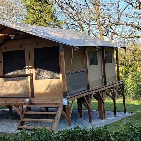 Safarizelt 5 personen - Kenia Lodge 34 (ohne Sanitäranlagen)