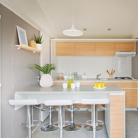 Stacaravan 6 personen - Cottage Privilège 3 slaapkamers 6/8 pers