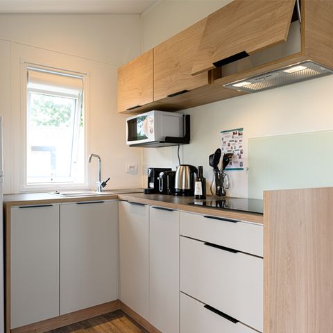 Stacaravan 6 personen - Cottage Privilège 3 slaapkamers 6/8 pers