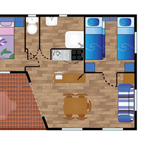 CHALET 5 people - Chalet IRATY*** sleeps 5