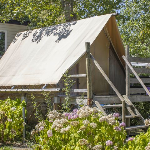 TENDA IN TELA E LEGNO 2 persone - Alloggio BELTXU 2 persone